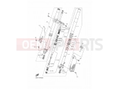 YAMAHA YZ 250 F YZ250F (1SMN) 2018 FRONT FORK