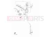 YAMAHA YZ 250 F YZ250F (1SMN) 2018 FRONT MASTER CYLINDER