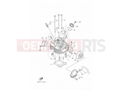 YAMAHA YFM 350 Grizzly YFM350FWA GRIZZLY 350 4WD 1NSK 2016 CYLINDER HEAD