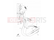YAMAHA YFM 350 Grizzly YFM350FWA GRIZZLY 350 4WD 1NSK 2016 STEERING HANDLE & CABLE