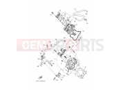 YAMAHA YFM 700 Kodiak YFM700FWB YFM70KDHG KODIAK 700 B168 2016 CYLINDER HEAD