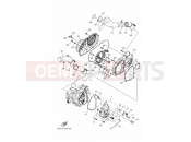 YAMAHA YFM 700 Kodiak YFM700FWB YFM70KDHG KODIAK 700 B168 2016 CRANKCASE COVER 1