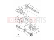 YAMAHA YFM 700 Kodiak YFM700FWB YFM70KDHG KODIAK 700 B168 2016 CLUTCH
