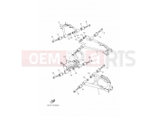 YAMAHA YFM 700 Kodiak YFM700FWB YFM70KDHG KODIAK 700 B168 2016 REAR ARM