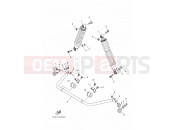 YAMAHA YFM 700 Kodiak YFM700FWB YFM70KDHG KODIAK 700 B168 2016 REAR SUSPENSION