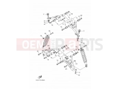 YAMAHA YFM 700 Kodiak YFM700FWB YFM70KDHG KODIAK 700 B168 2016 FRONT SUSPENSION & WHEEL