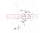YAMAHA YFM 700 Kodiak YFM700FWB YFM70KDHG KODIAK 700 B168 2016 HANDLE SWITCH & LEVER