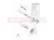 YAMAHA YXZ 1000 YXZ1000E YXZ10YMXJ YXZ1000R 2HCR 2018 FRONT WHEEL