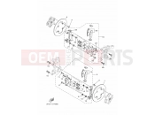 YAMAHA YXZ 1000 YXZ1000E YXZ10YMXJ YXZ1000R 2HCR 2018 FRONT BRAKE CALIPER