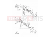 YAMAHA YXZ 1000 YXZ1000E YXZ10YMXJ YXZ1000R 2HCR 2018 REAR BRAKE CALIPER