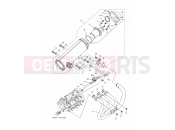 YAMAHA YXZ 1000 YXZ1000ES YXZ10YMSJ YXZ1000R SS 2HCK 2018 EXHAUST