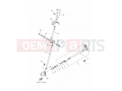 YAMAHA YXZ 1000 YXZ1000ES YXZ10YMSJ YXZ1000R SS 2HCK 2018 SHIFT SHAFT