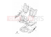YAMAHA YXZ 1000 YXZ1000ES YXZ10YMSJ YXZ1000R SS 2HCK 2018 SIDE COVER