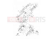 YAMAHA YFM 700 Grizzly YFM700FWAD YFM70GPAJ GRIZZLY 700 EPS B1AD 2018 EXHAUST