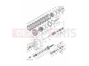 YAMAHA YXZ 1000 YXZ1000ETS YXZ10YESJ YXZ1000R SS B0F3 2018 CLUTCH