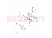YAMAHA YFM 450 Kodiak YFM450FWB YFM45KDXJ KODIAK 450 BJ53 2018 SHIFT CAM & FORK