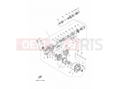 YAMAHA YFM 450 Kodiak YFM450FWB YFM45KDXJ KODIAK 450 BJ53 2018 FRONT DIFFERENTIAL