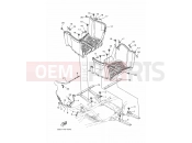 YAMAHA YFM 450 Kodiak YFM450FWB YFM45KDXJ KODIAK 450 BJ53 2018 STAND & FOOTREST