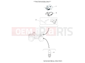 YAMAHA YFM 450 Kodiak YFM450FWB YFM45KDXJ KODIAK 450 BJ53 2018 WVTA ELECTRICAL, TOW HITCH