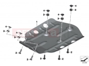 BMW Motorrad BMW 2011 R-Models K5x R 1200 GS (0A01, 0A11) Engine guard