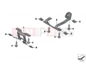 BMW Motorrad BMW 2011 R-Models K5x R 1200 GS (0A01, 0A11) Mounted parts for engine protection