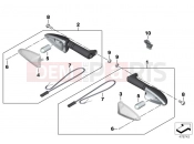 BMW Motorrad BMW 2011 R-Models K5x R 1200 GS (0A01, 0A11) Turn signals, front