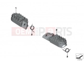 BMW Motorrad BMW 2011 R-Models K5x R 1200 GS (0A01, 0A11) Footrest adjustable