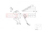 BMW Motorrad BMW 2002 F-Models F 650 GS 00 (0172,0182) Switch / Support, authorities