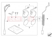 BMW Motorrad BMW 2002 F-Models F 650 CS 02 (0174,0184) Helmet kit f audio system