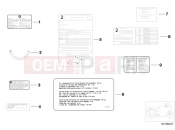 BMW Motorrad BMW 2002 F-Models F 650 CS 02 (0174,0184) Label