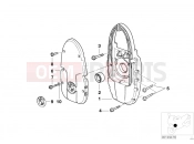 BMW Motorrad BMW 2002 R-Models 4V R 850 R 94 (0401,0406) Front cover/Alternator support cover
