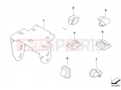 BMW Motorrad BMW 2002 R-Models 4V R 850 R 94 (0401,0406) Bracket, plug connector/wiring retainer