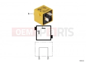BMW Motorrad BMW 2002 R-Models 4V R 850 R 94 (0401,0406) Connection plug, golden brown