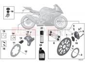 BMW Motorrad BMW 2013 S models HP4 (0D01, 0D11) Brake service