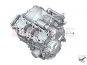 BMW Motorrad BMW 2013 S models HP4 (0D01, 0D11) Short engine / Cylinder with pistons Short engine / Cylinder with pistons