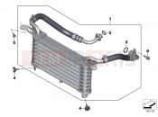 BMW Motorrad BMW 2013 S models HP4 (0D01, 0D11) Oil cooler
