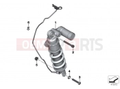 BMW Motorrad BMW 2013 S models HP4 (0D01, 0D11) Spring strut, rear