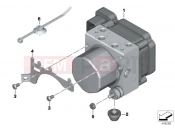BMW Motorrad BMW 2013 S models HP4 (0D01, 0D11) Pressure modulator ABS