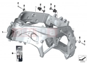 BMW Motorrad BMW 2013 S models HP4 (0D01, 0D11) Front frame