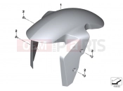 BMW Motorrad BMW 2013 S models HP4 (0D01, 0D11) Wheel cover, front