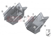 BMW Motorrad BMW 2013 S models HP4 (0D01, 0D11) Rear carrier part