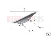 BMW Motorrad BMW 2013 S models HP4 (0D01, 0D11) Slipstream deflector