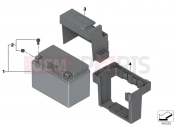 BMW Motorrad BMW 2013 S models HP4 (0D01, 0D11) Battery