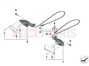 BMW Motorrad BMW 2013 S models HP4 (0D01, 0D11) Turn signals, front