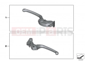 BMW Motorrad BMW 2013 S models HP4 (0D01, 0D11) HP hand lever, folding