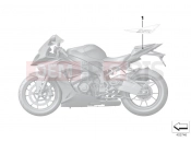 BMW Motorrad BMW 2013 S models S 1000 RR 15 (0D10,0D21) Sticker, rear side section