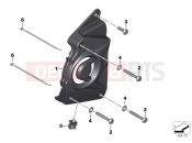 BMW Motorrad BMW 2013 S models S 1000 RR 15 (0D10,0D21) HP Carbon pinion cover