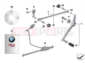 BMW Motorrad BMW 2013 S models S 1000 R (0D02, 0D12) External gearshift parts/Shift lever