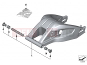BMW Motorrad BMW 2013 S models S 1000 R (0D02, 0D12) Rear wheel swinging arm