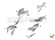 BMW Motorrad BMW 2013 S models S 1000 R (0D02, 0D12) Primed parts